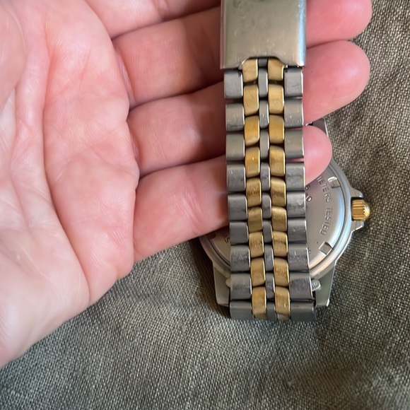 Tag heuer authentic men’s silver/gold watch - Picture 6 of 8